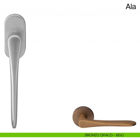 Maniglia martellina DK per finestra Ala Manital