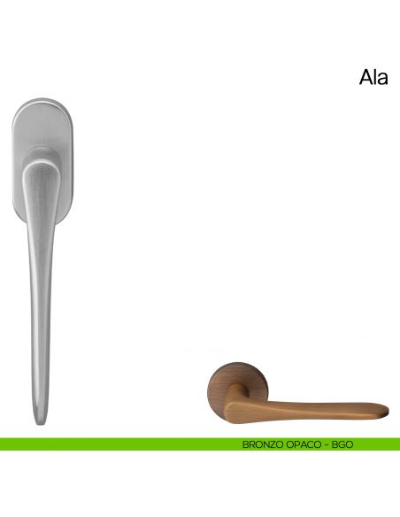 Maniglia martellina DK per finestra Ala Manital