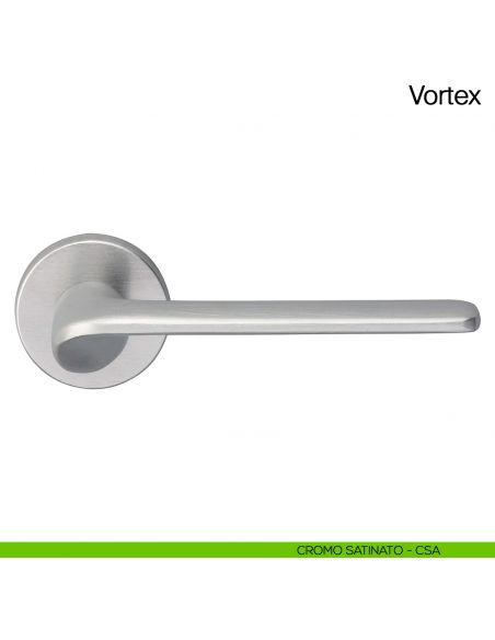 Maniglia per porta Vortex Manital - cromato satinato