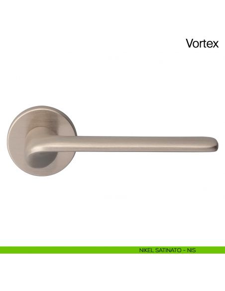 Maniglia per porta Vortex Manital - nikel satinato