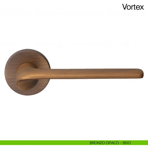 Maniglia per porta Vortex Manital - bronzo opaco
