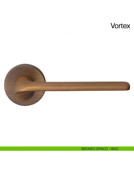 Maniglia per porta Vortex Manital - bronzo opaco