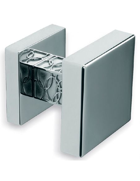 Pomolo girevole per porta Musa Comit 60x60 mm