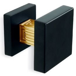 Pomolo fisso per porta Roma Comit 60x60 mm