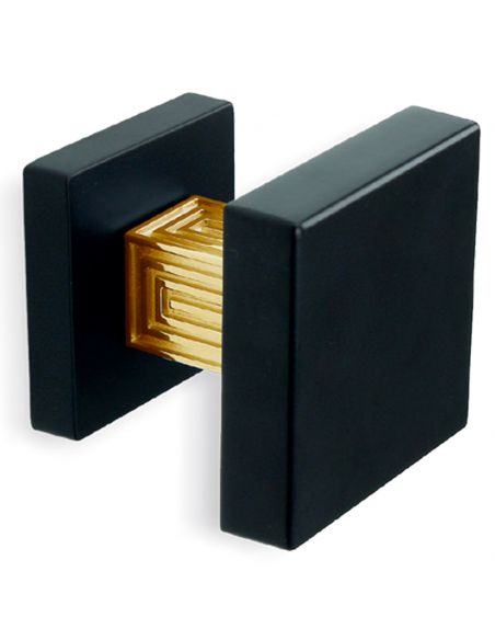 Pomolo fisso per porta Roma Comit 60x60 mm