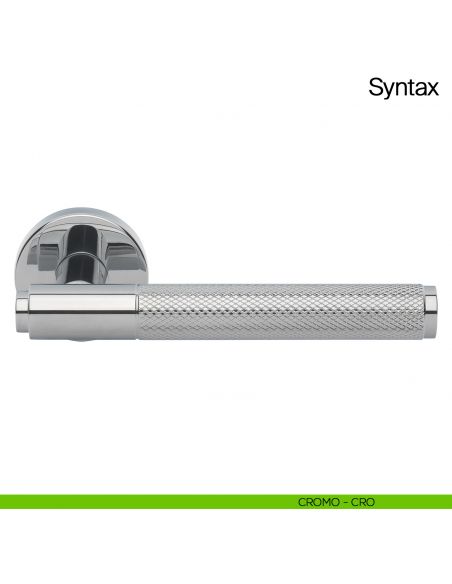 Maniglia per porta Syntax Manital - cromato
