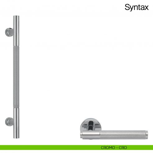 Maniglione per porta Syntax Manital - cromato