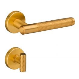 Maniglia per porta con nottolino Syntax Manital