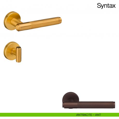 Maniglia per porta con nottolino Syntax Manital