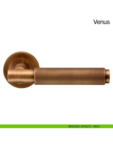 Maniglia per porta Venus Manital - bronzato opaco