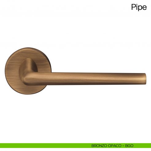 Maniglia per porta Pipe Manital - bronzato opaco