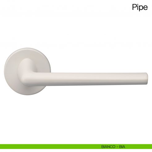Maniglia per porta Pipe Manital - bianco