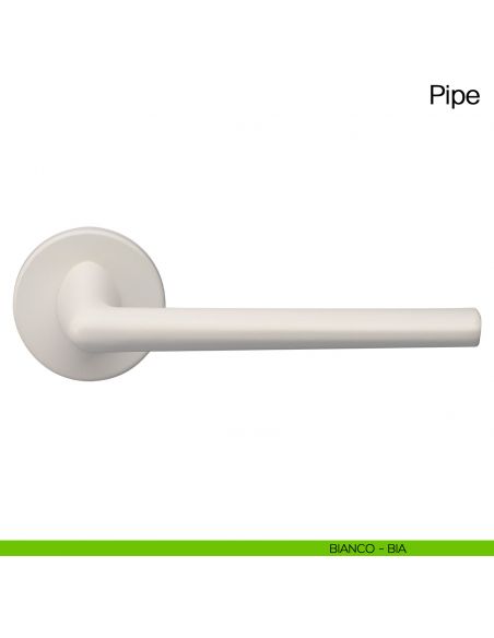 Maniglia per porta Pipe Manital - bianco