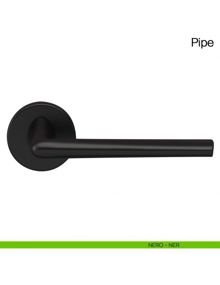 Maniglia per porta Pipe Manital - nero