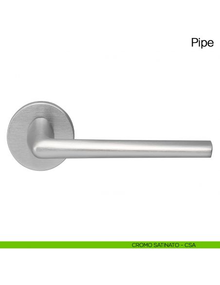 Maniglia per porta Pipe Manital - cromato satinato