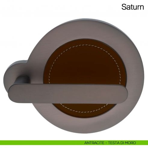Maniglia per porta Saturn Manital -antracite/testa di moro