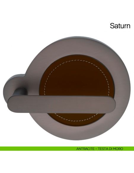Maniglia per porta Saturn Manital -antracite/testa di moro