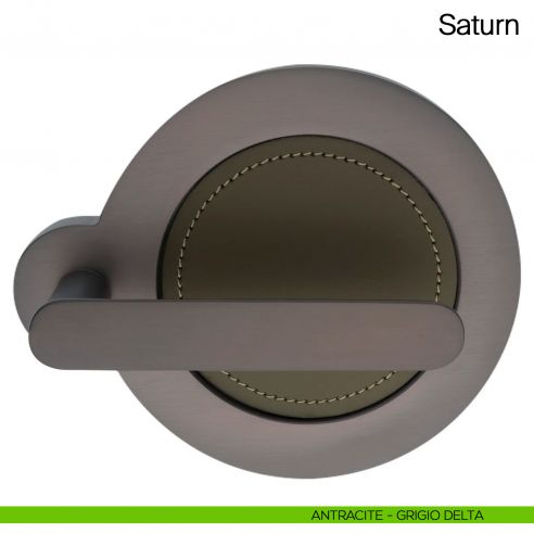 Maniglia per porta Saturn Manital -antracite/grigio delta