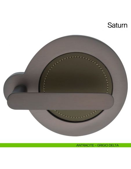 Maniglia per porta Saturn Manital -antracite/grigio delta