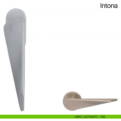 Maniglia martellina DK per finestra Intona Manital - nikel satinato