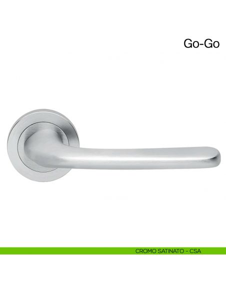 Maniglia per porta Go-Go Manital - cromato satinato
