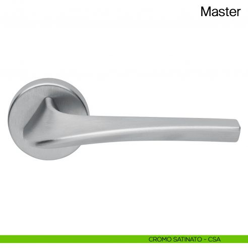 Maniglia per porta Master Manital - cromato satinato