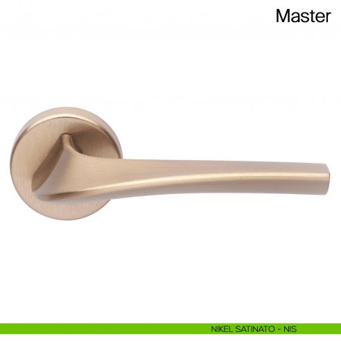 Maniglia per porta Master Manital - nikel satinato