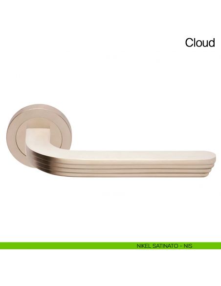 Maniglia per porta Cloud Manital - nikel satinato