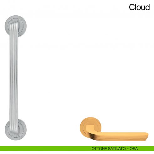 Maniglione per porta Cloud Manital con rosette