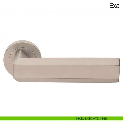 Maniglia per porta Exa Manital - nikel satinato