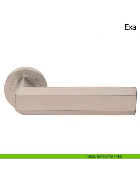 Maniglia per porta Exa Manital - nikel satinato