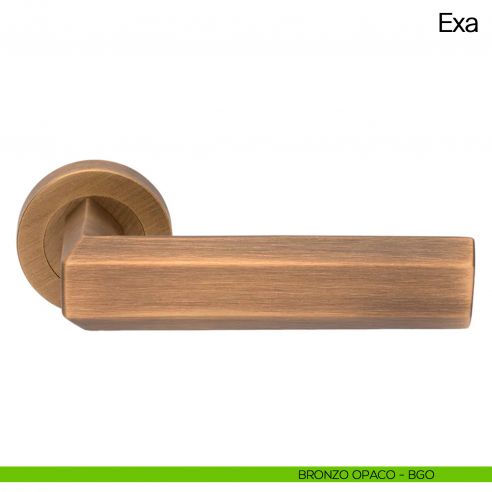 Maniglia per porta Exa Manital - bronzato opaco