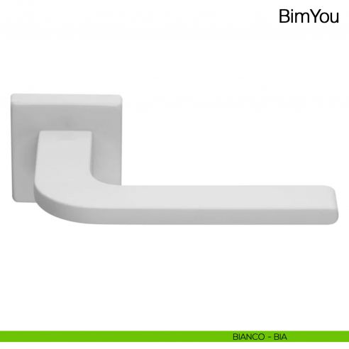 Maniglia per porta Bimyou Manital - bianco
