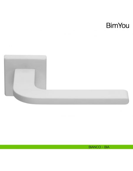 Maniglia per porta Bimyou Manital - bianco