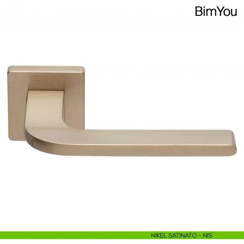 Maniglia per porta Bimyou Manital - nikel satinato
