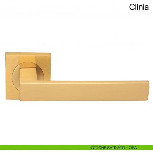 Maniglia per porta Clinia Manital - ottone satinato