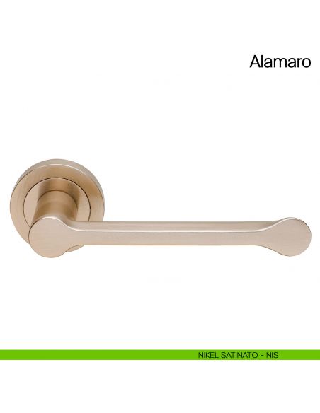 Maniglia per porta Alamaro Manital - nikel satinato