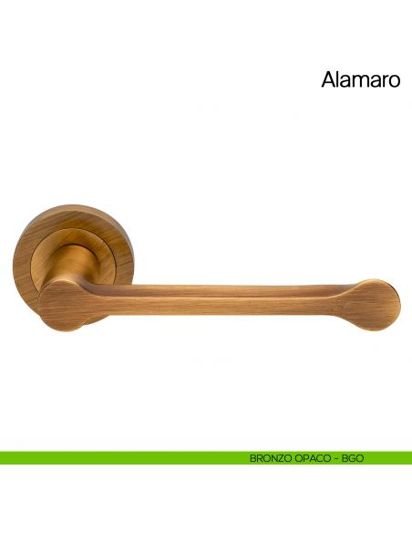 Maniglia per porta Alamaro Manital - bronzo opaco