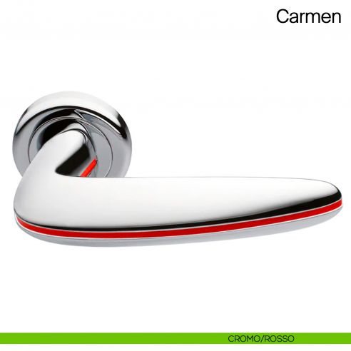 Maniglia per porta Carmen Manital - cromato/rosso