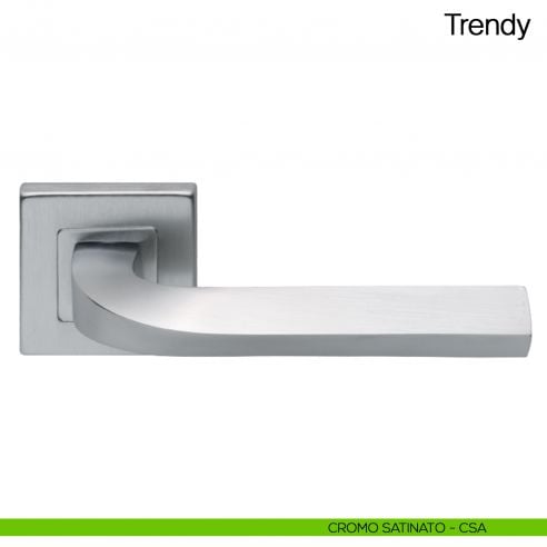 Maniglia per porta Trendy Manital - cromato satinato