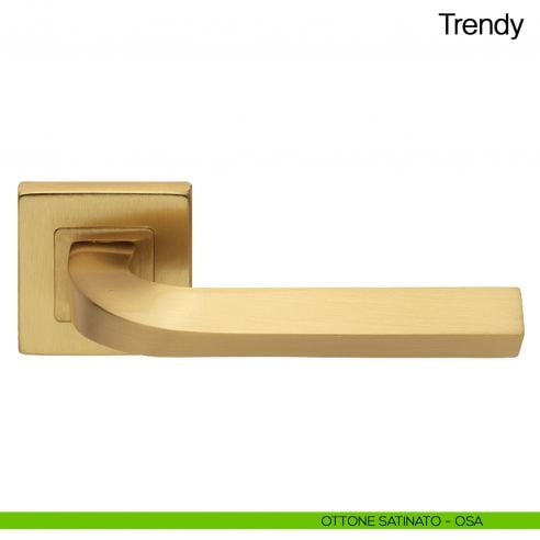 Maniglia per porta Trendy Manital - ottone satinato