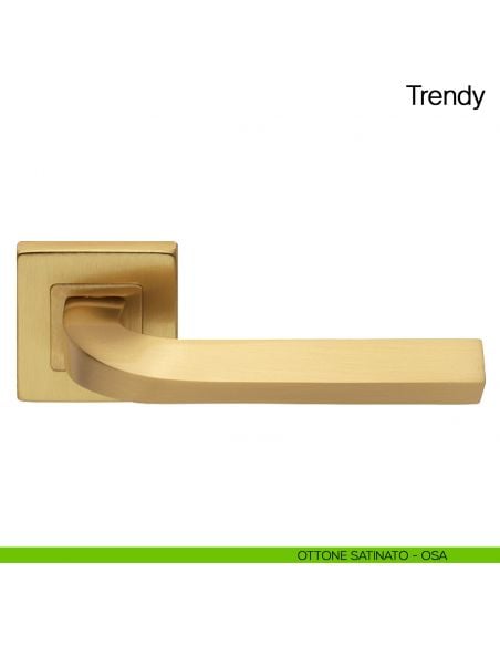 Maniglia per porta Trendy Manital - ottone satinato