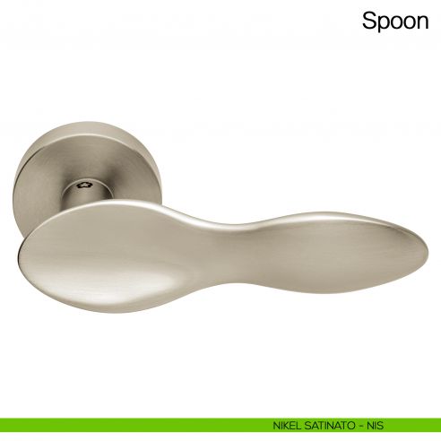 Maniglia per porta Spoon Manital - nikel satinato