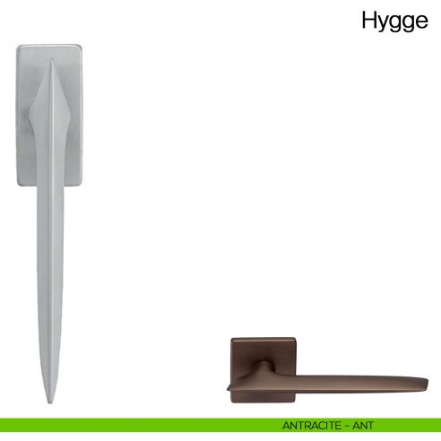 Maniglia martellina DK per finestra Hygge Manital - antracite