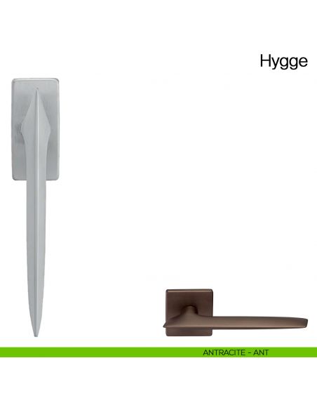 Maniglia martellina DK per finestra Hygge Manital - antracite