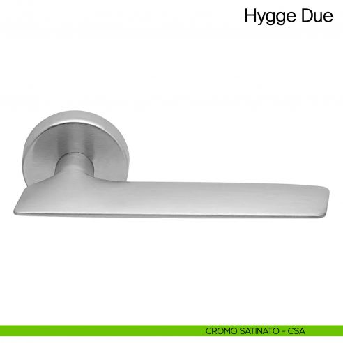 Maniglia per porta Hygge Due Manital - cromato satinato