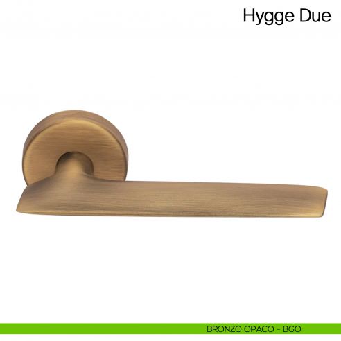 Maniglia per porta Hygge Due Manital - bronzato opaco