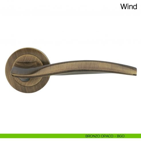 Maniglia per porta Wind Manital - bronzato opaco