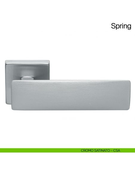 Maniglia per porta Spring Manital - cromato satinato