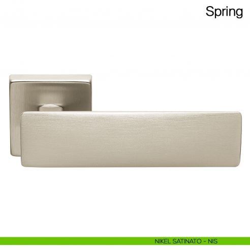 Maniglia per porta Spring Manital - nikel satinato